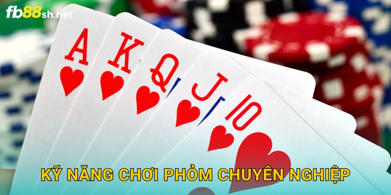 Kỹ năng chơi Phỏm chuyên nghiệp